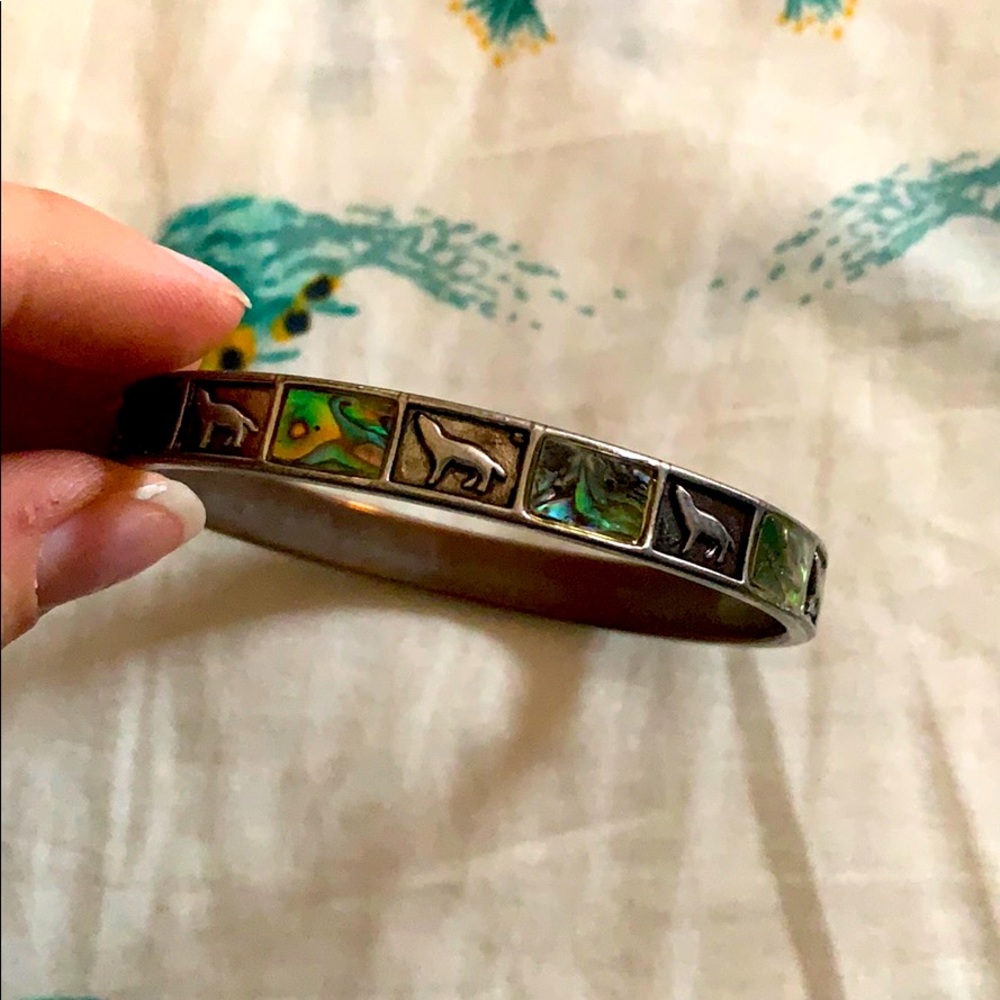 Yellowstone Wolf Bangle